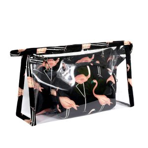 Trousse Maquillage Polyester Noire